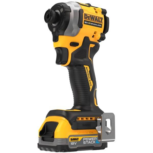 Dewalt - Visseuse à chocs ultra compacte XR 18V 1.7Ah Li-Ion brushless Powerstack DEWALT - DCF850E2T-QW - Image 1