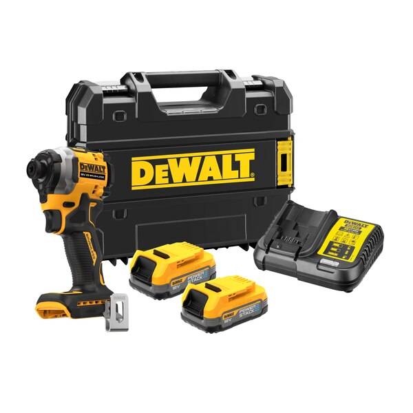 Dewalt - Visseuse à chocs ultra compacte XR 18V 1.7Ah Li-Ion brushless Powerstack DEWALT - DCF850E2T-QW - Image 2