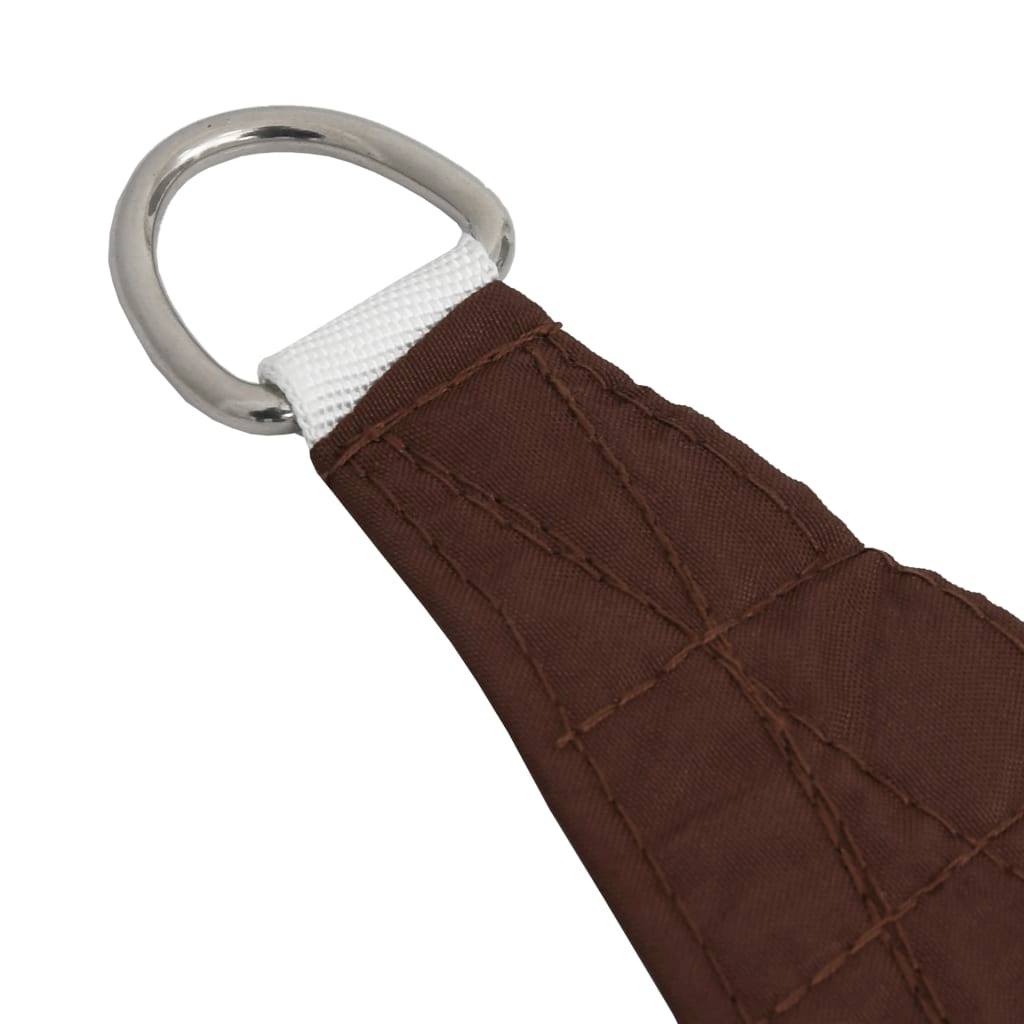 Helloshop26 - Voile toile d'ombrage parasol tissu oxford rectangulaire 2 x 3 m marron - Image 4