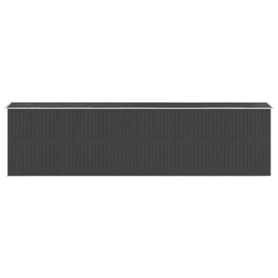 Vidaxl - Abri de jardin Anthracite 192x772x223 cm Métal galvanisé 14.8m² vidaXL 3147456 - Image 7