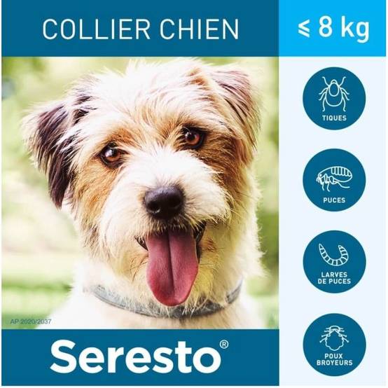 Collier antiparasitaire petit chien - Seresto Collier x2 - Image 2