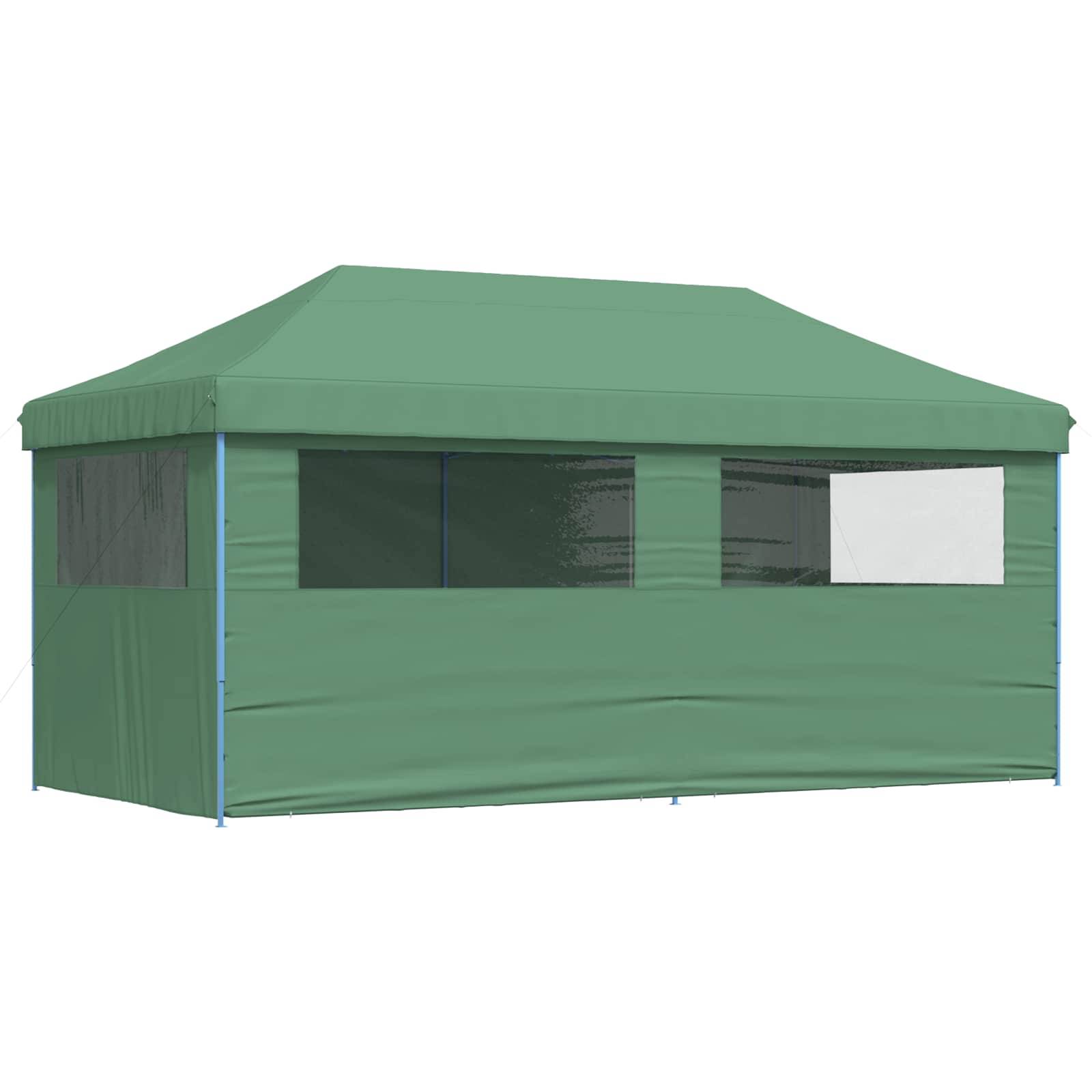ComfortXL - Tonnelle de jardin Tissu Oxford pour barbecues et festivals abri étanche 292x580cm Vert - ComfortXL Outdoor Living - Image 7