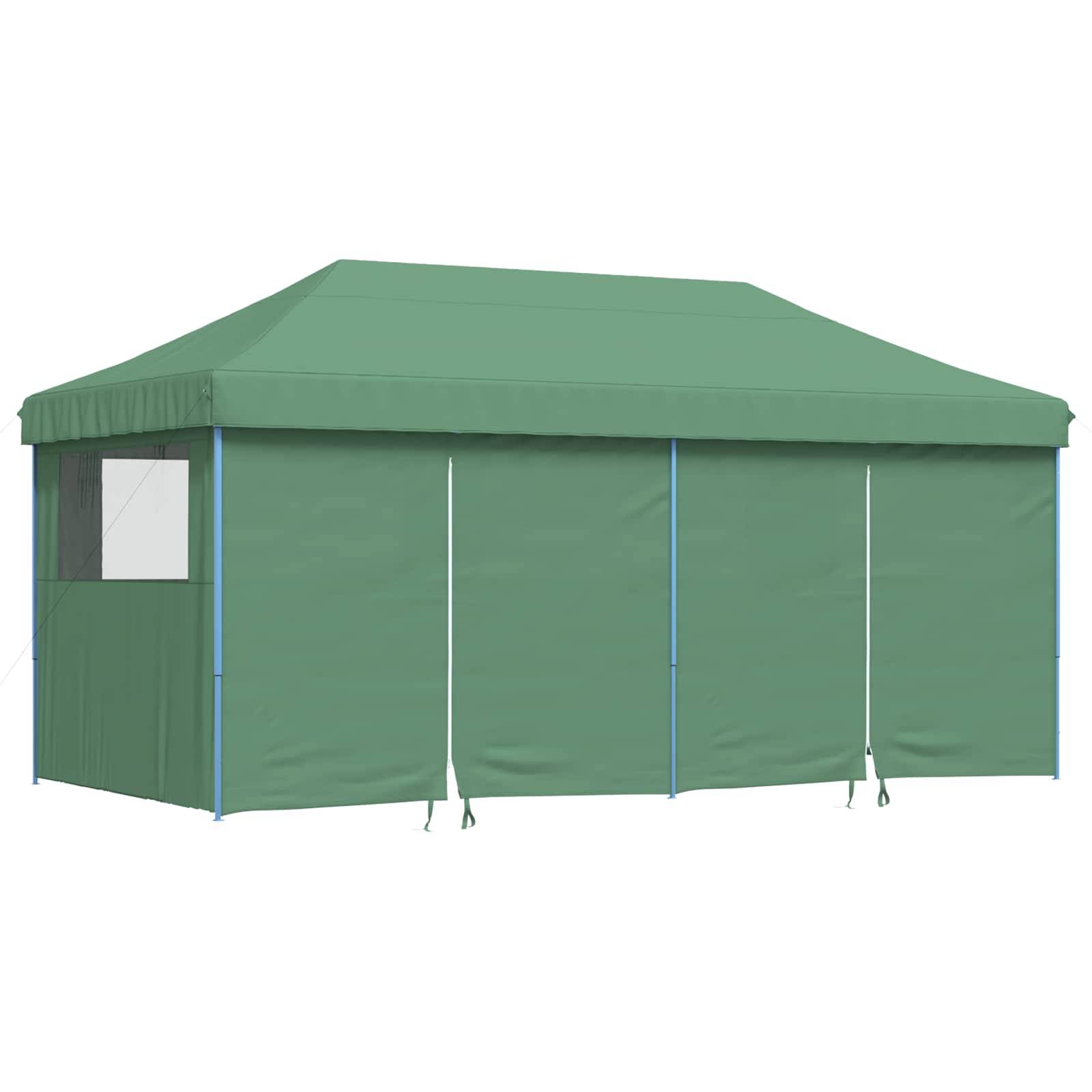 ComfortXL - Tonnelle de jardin Tissu Oxford pour barbecues et festivals abri étanche 292x580cm Vert - ComfortXL Outdoor Living - Image 3