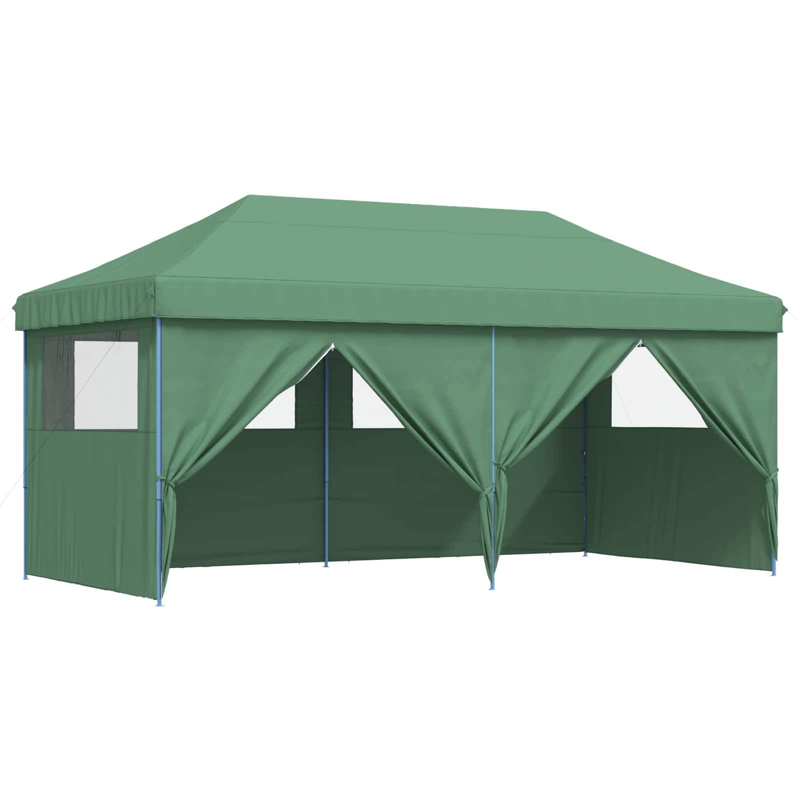 ComfortXL - Tonnelle de jardin Tissu Oxford pour barbecues et festivals abri étanche 292x580cm Vert - ComfortXL Outdoor Living - Image 2