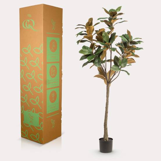La Green Touch - Magnolia Grandiflora plante artificielle - h150cm, Ø15cm- La Green Touch - Image 3