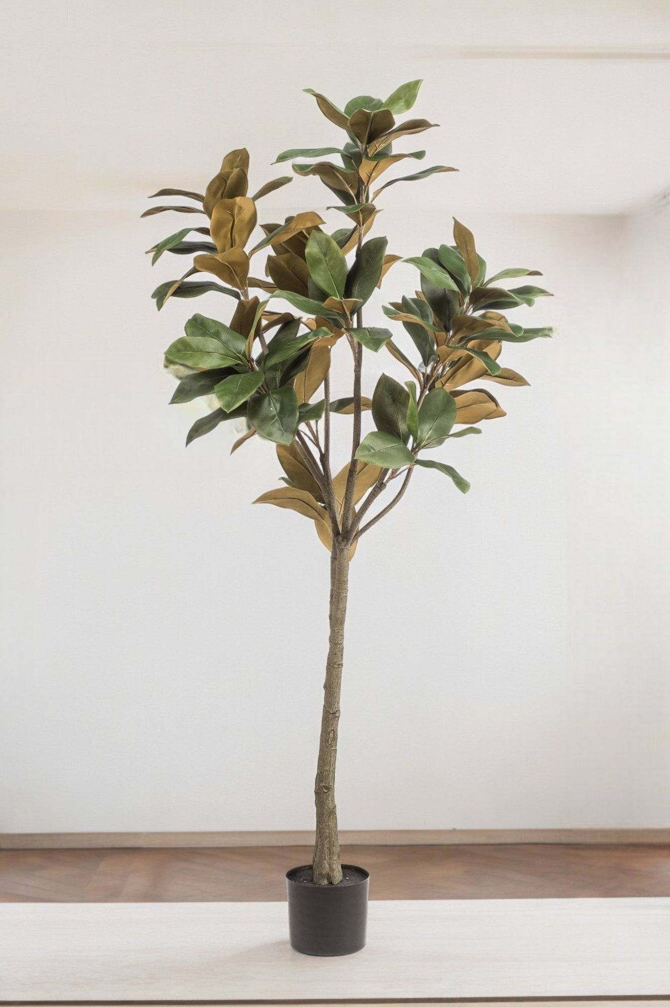 La Green Touch - Magnolia Grandiflora plante artificielle - h150cm, Ø15cm- La Green Touch