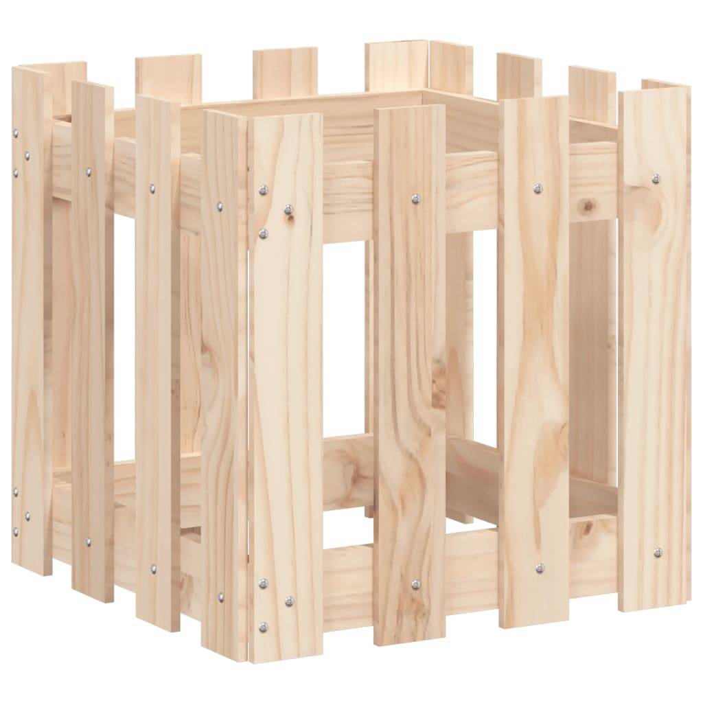 Prolenta Premium - Jardinière bois marron  40 x 40 x 40 cm  - Prolenta premium p318.3 - Image 1