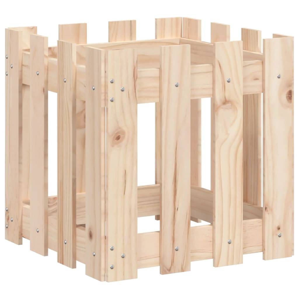 Prolenta Premium - Jardinière bois marron  40 x 40 x 40 cm  - Prolenta premium p318.3 - Image 4