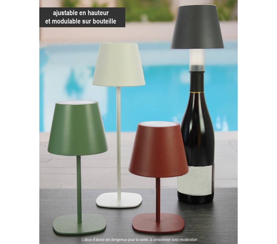 Lampe à poser 4 en 1  Vert amande  NAOUSSA - Image 3
