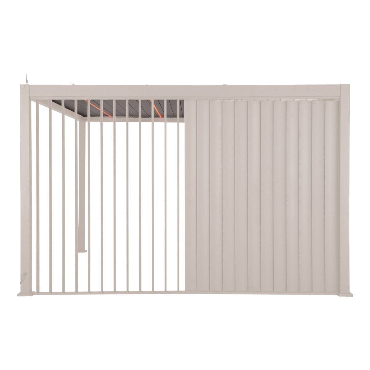 Hesperide - Persienne pour pergola Evora 4m argile Hespéride - Image 2