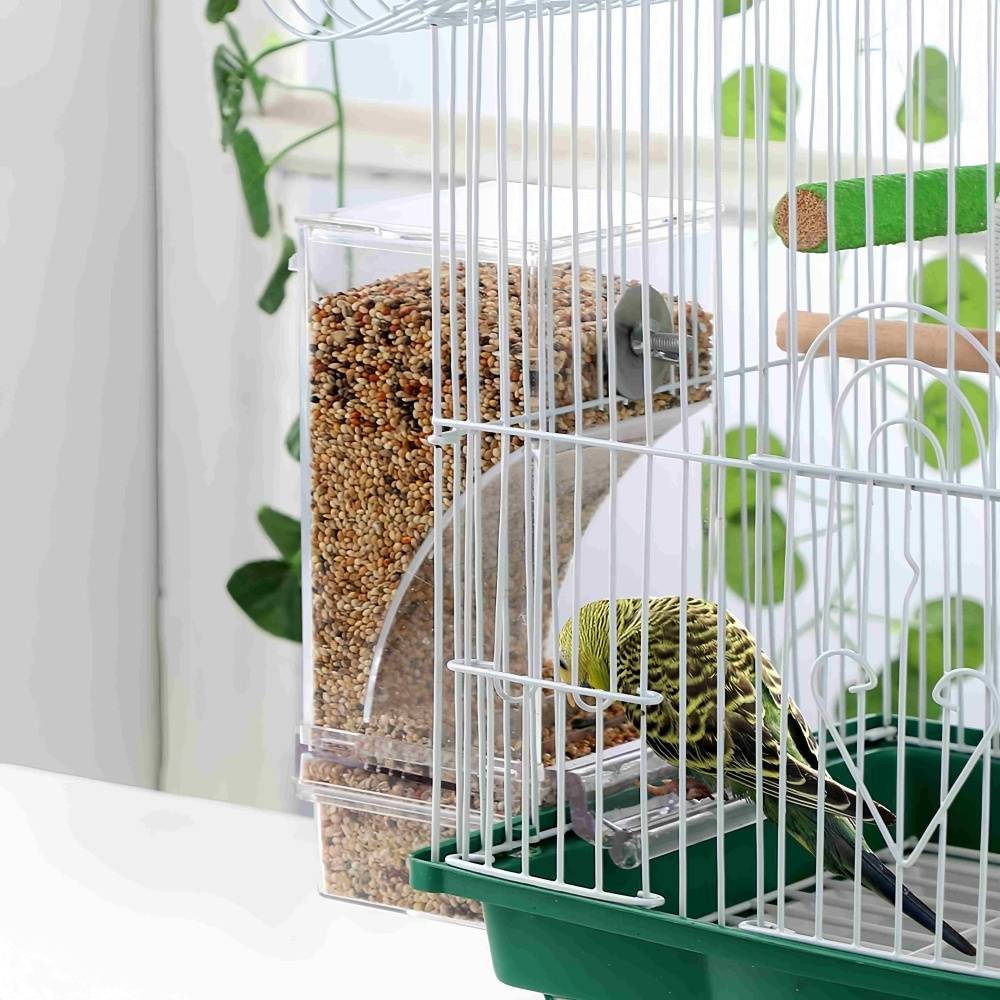 IntiMeg - Mangeoire automatique pour oiseaux TRANSPARENT IntiMeg - Image 4