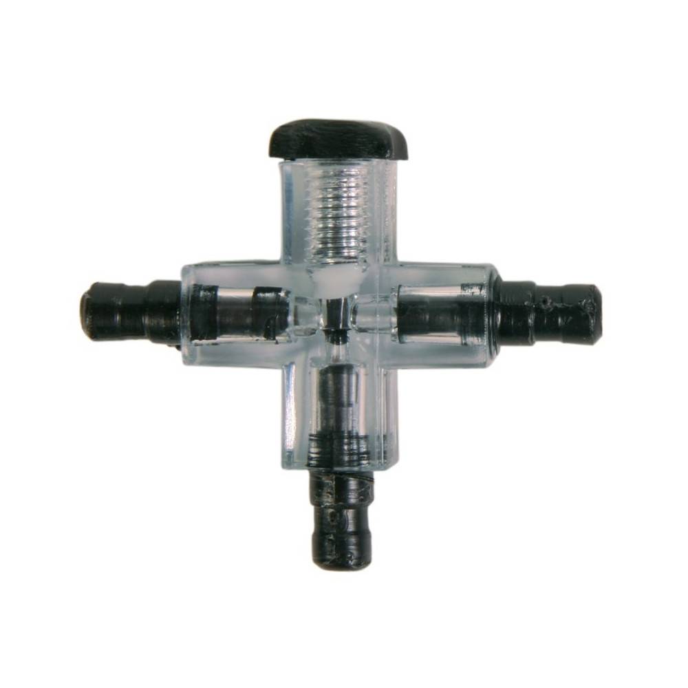 Trixie - 1 Connecteur croisé avec valve air aquarium