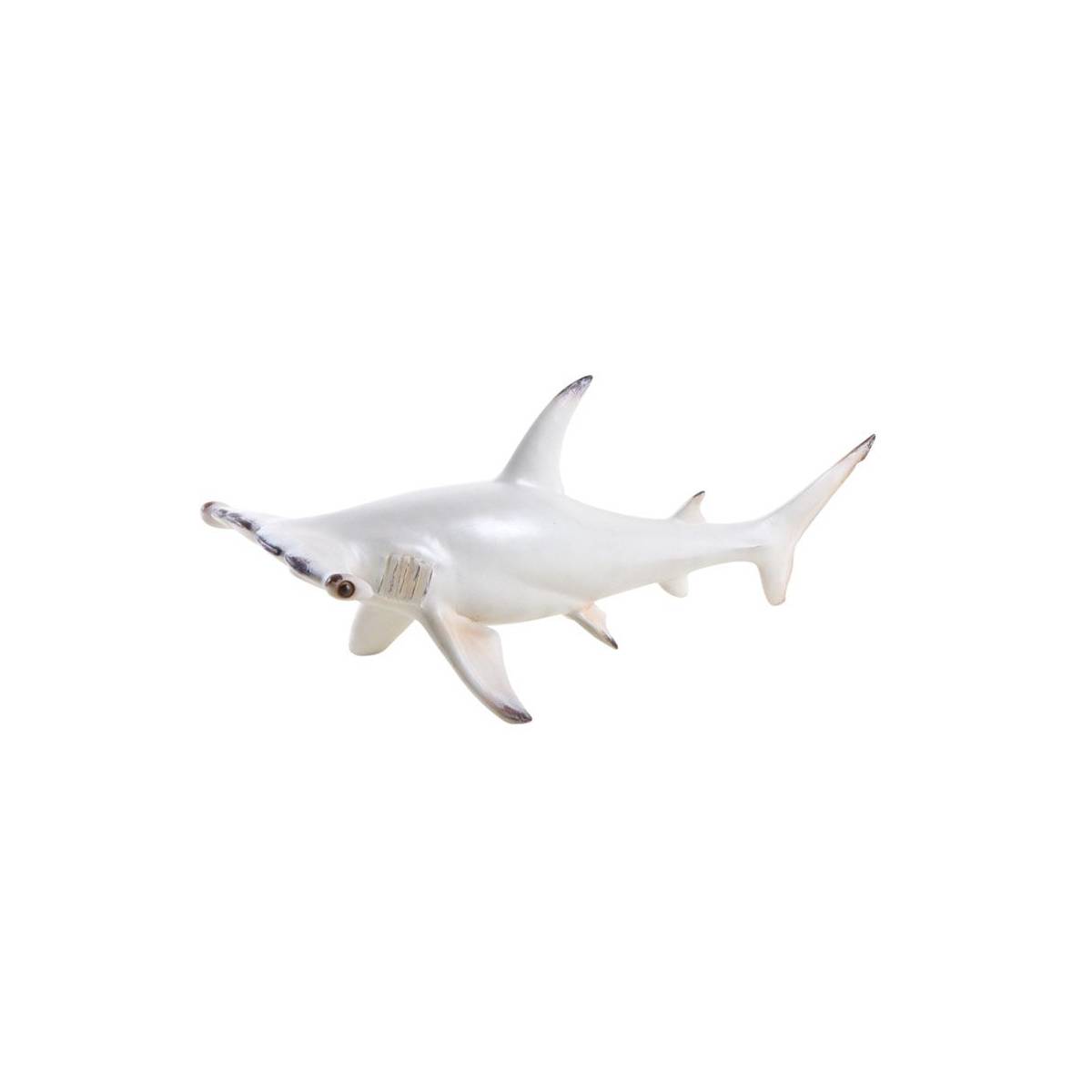 Aubry Gaspard - Requin marteau en résine blanc - Image 1