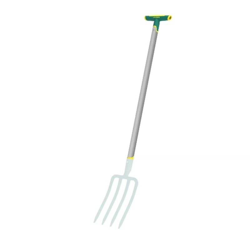 Manche de rechange métal béquille pour bêche, louchet et fourche à bêcher 101 cm LEBORGNE - Image 1