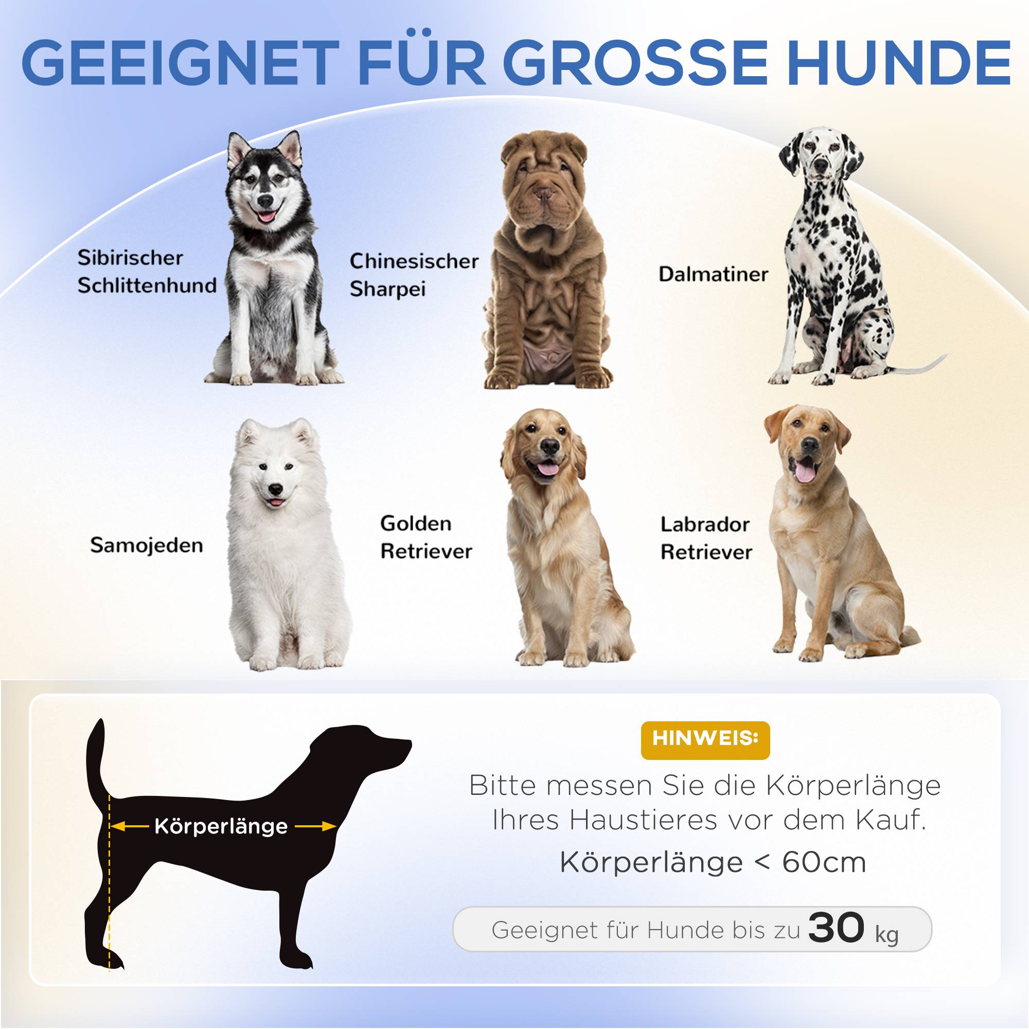 ComfortXL - Canapé pour grand chien polyester MDF 98 x 67 x 25 cm gris coussin amovible couchage surélevé jusqu’à 30 kg - Image 4