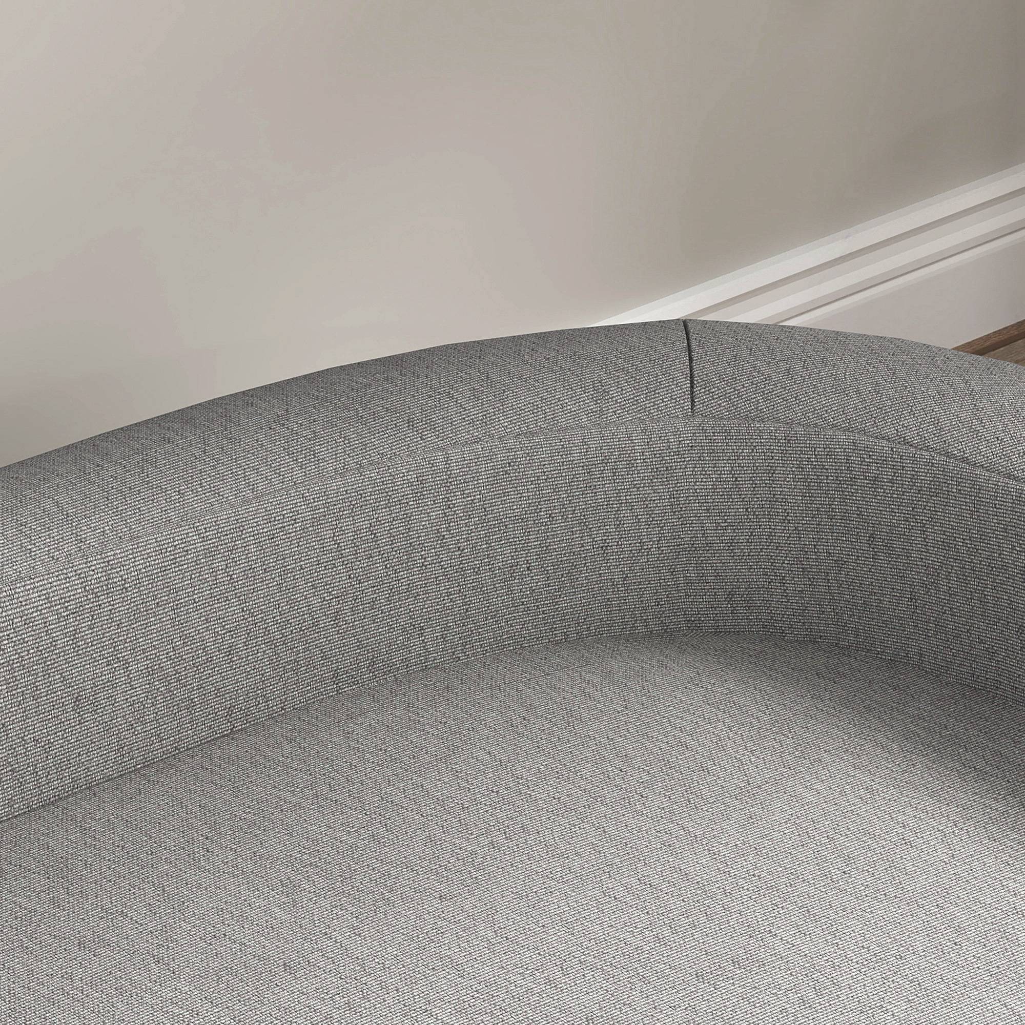 ComfortXL - Canapé pour grand chien polyester MDF 98 x 67 x 25 cm gris coussin amovible couchage surélevé jusqu’à 30 kg - Image 9