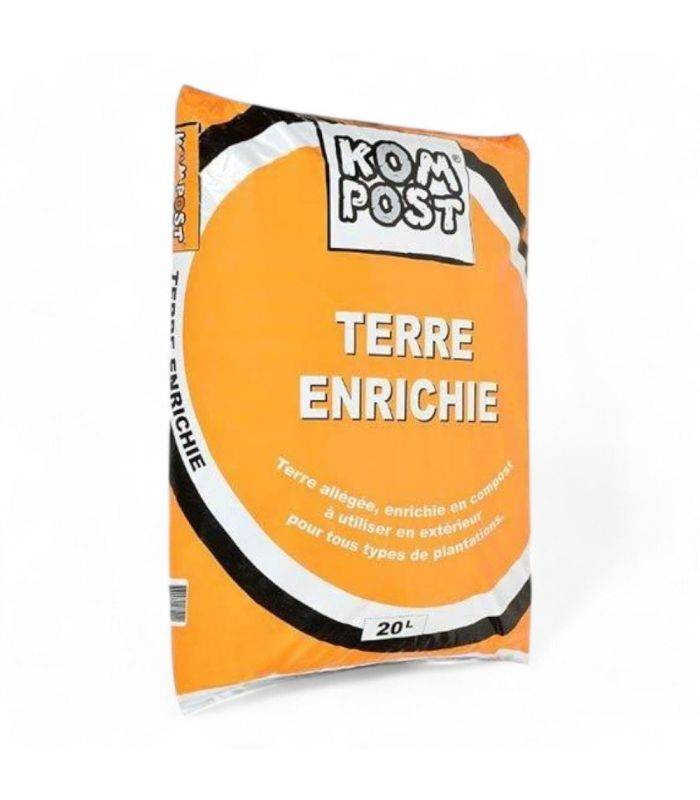 Mélange de terre végétale enrichie RACINE pour bacs et jardinières, 10 sacs 20 litres - PRO95-10x20 - Image 4