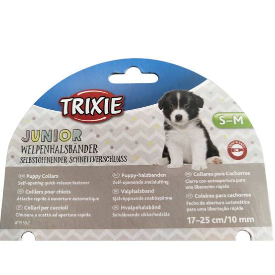 Trixie - Trixie - 6 colliers S-M 17 à 25 cm x 10 mm pour chiot. assortiment de couleurs - Image 4