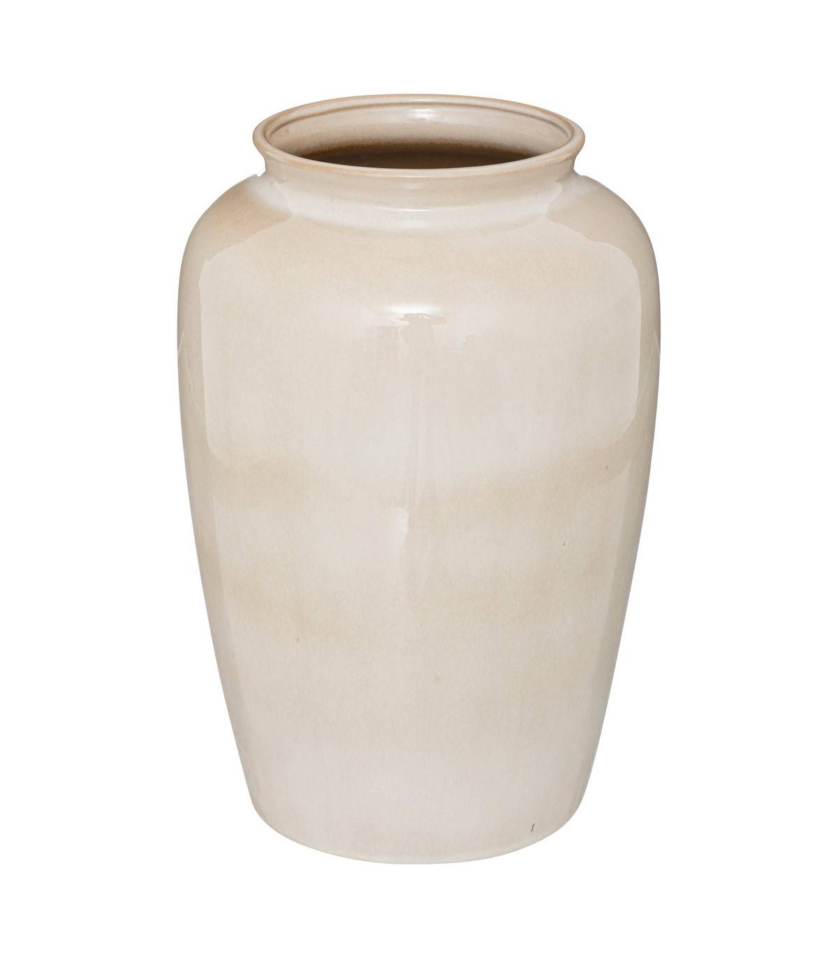 Vase en Céramique émaillée Beige H 29.5 cm - Image 1
