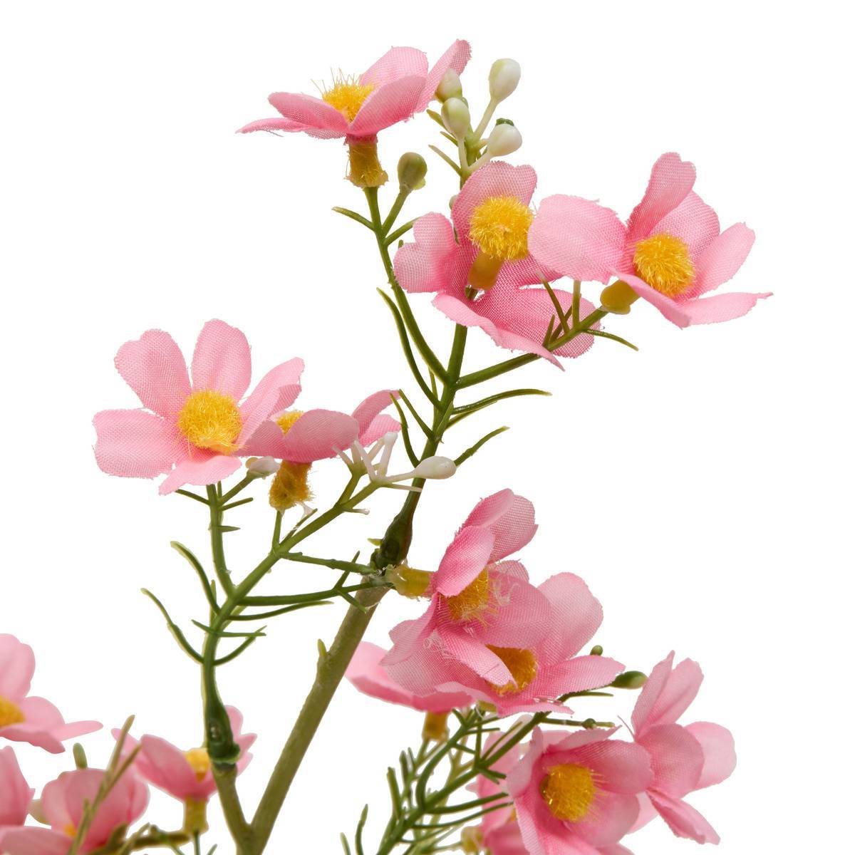 Atmosphera - Tige Cosmos Artificielle Phoebe H63 cm Jaune - Atmosphera Créateur d'intérieur - Image 1