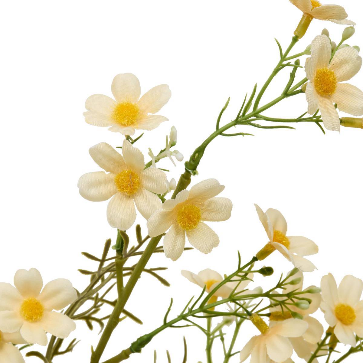 Atmosphera - Tige Cosmos Artificielle Phoebe H63 cm Jaune - Atmosphera Créateur d'intérieur - Image 3
