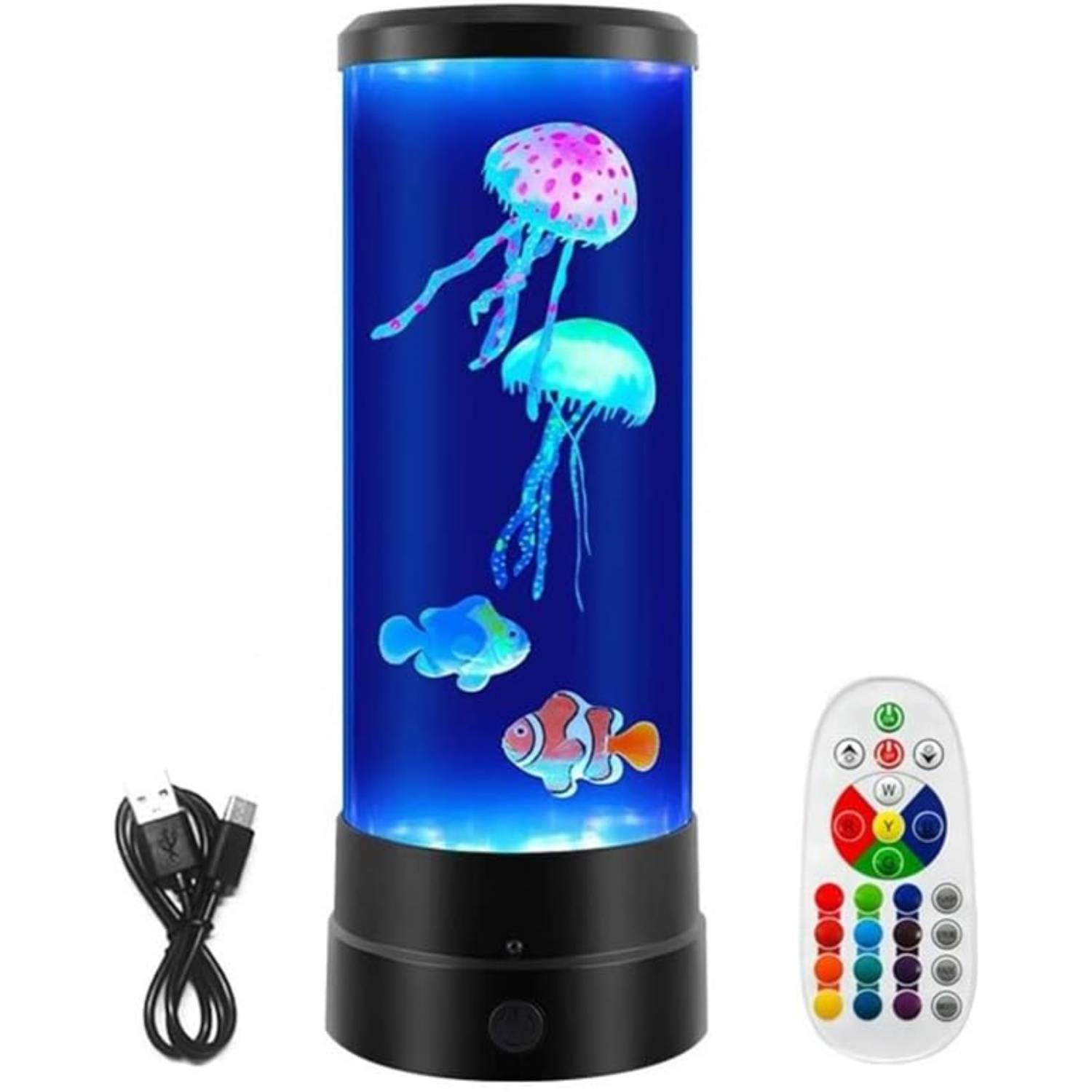 DtopbuyAge - Lampe à Poissons Bulles LED - Multicolore USB DtopbuyAge - Image 1