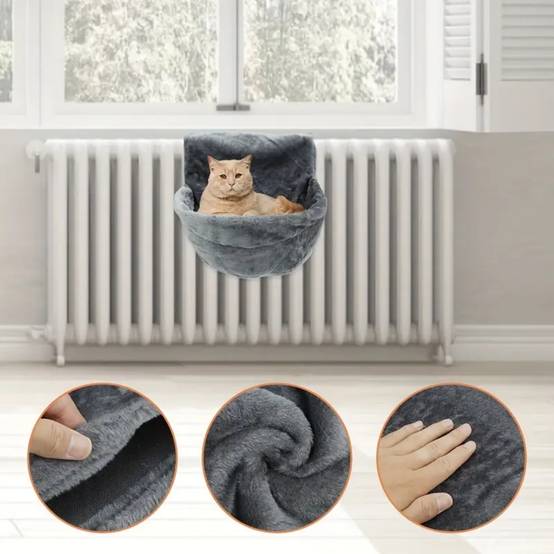 IntiMeg - Hamac pour chat Gris foncé IntiMeg - Image 3