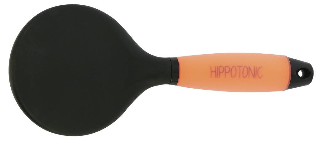 Brosse à crinière Hippotonic Gel - Soin des crins du cheval - Noir Orange - Image 2