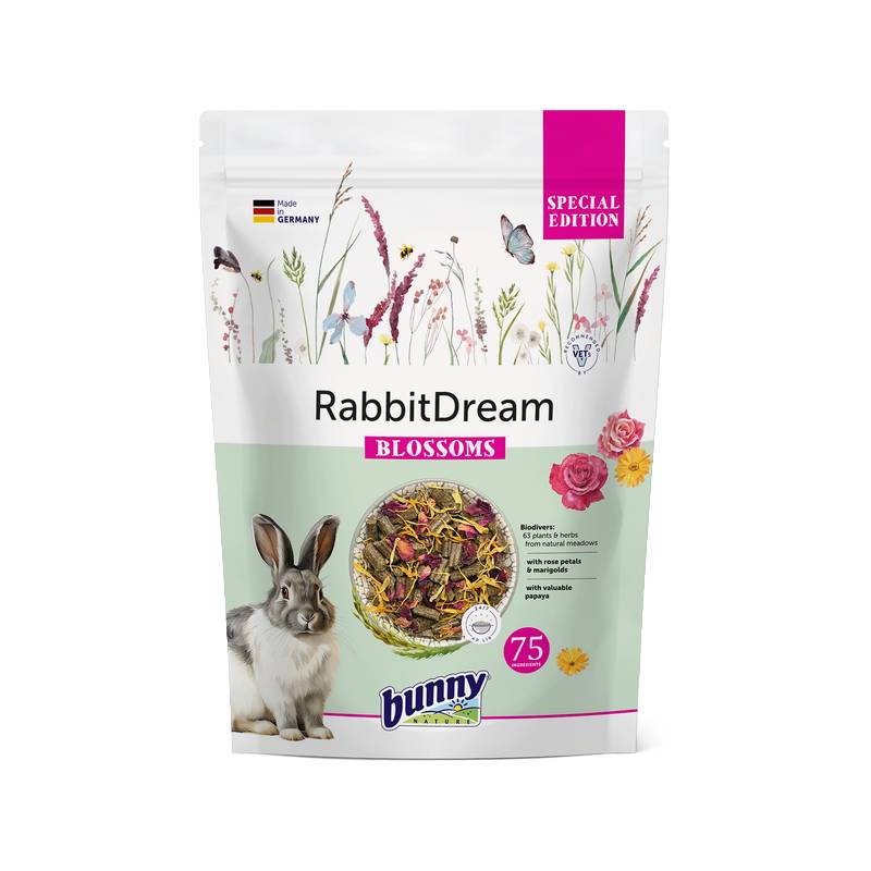 Granulés Lapin Flowers - 1.5Kg - BunnyNature