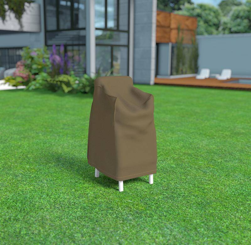 Nortène - Housse de protection en polyester pour chaise empilées - 70 x 70 x 110 cm - 90 g/m2 Nortene - Image 1