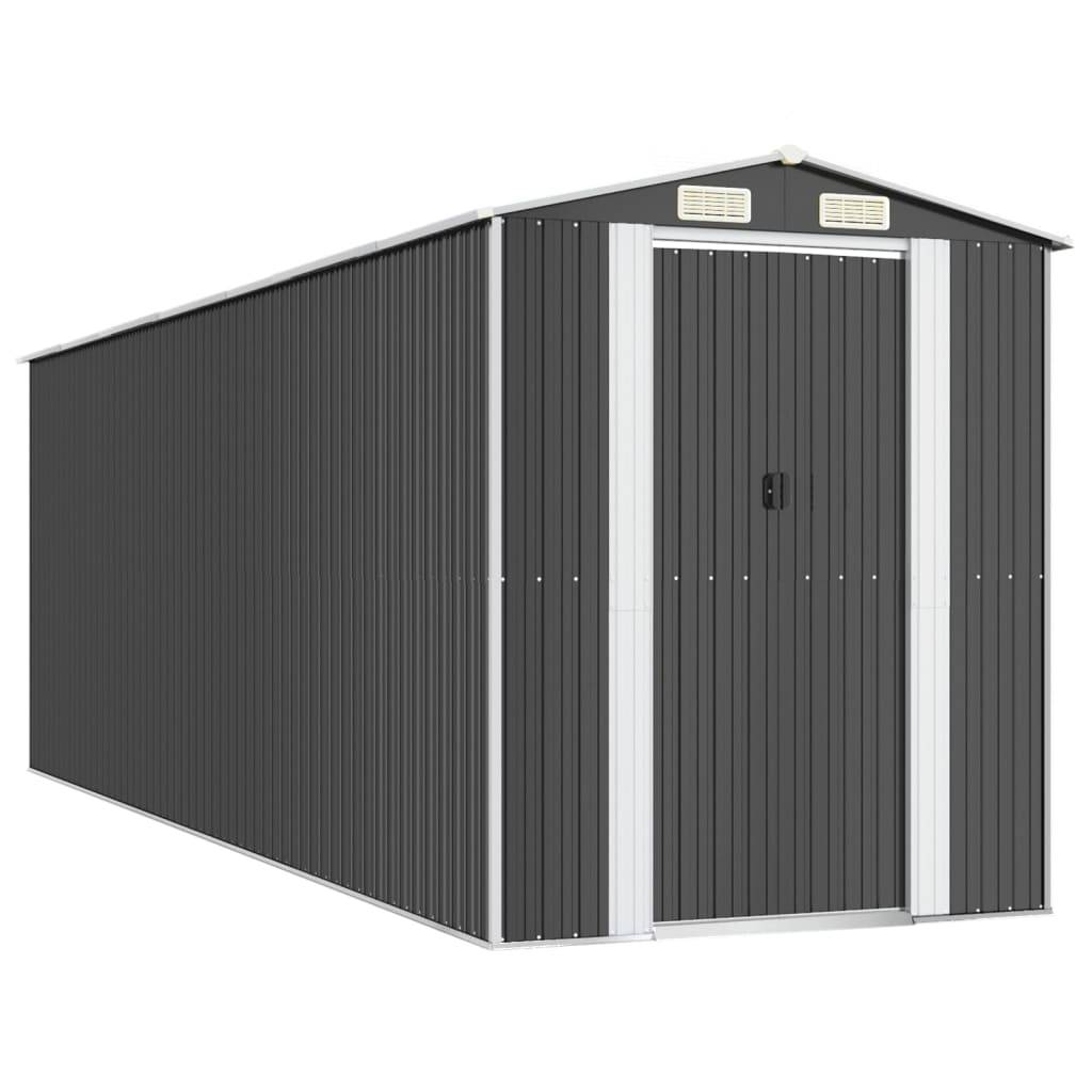 Vidaxl - Abri de jardin Anthracite 192x606x223 cm Métal galvanisé vidaXL 3147454 - Image 2