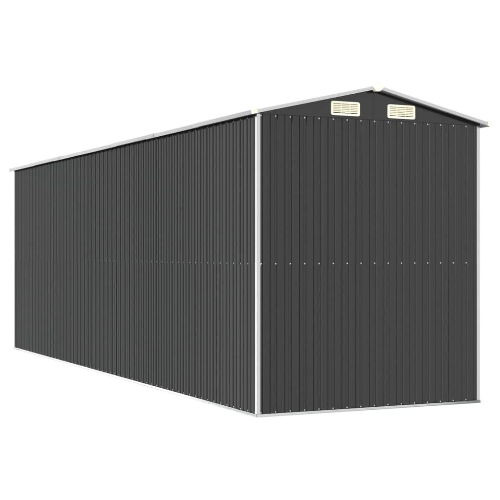 Vidaxl - Abri de jardin Anthracite 192x606x223 cm Métal galvanisé vidaXL 3147454 - Image 7