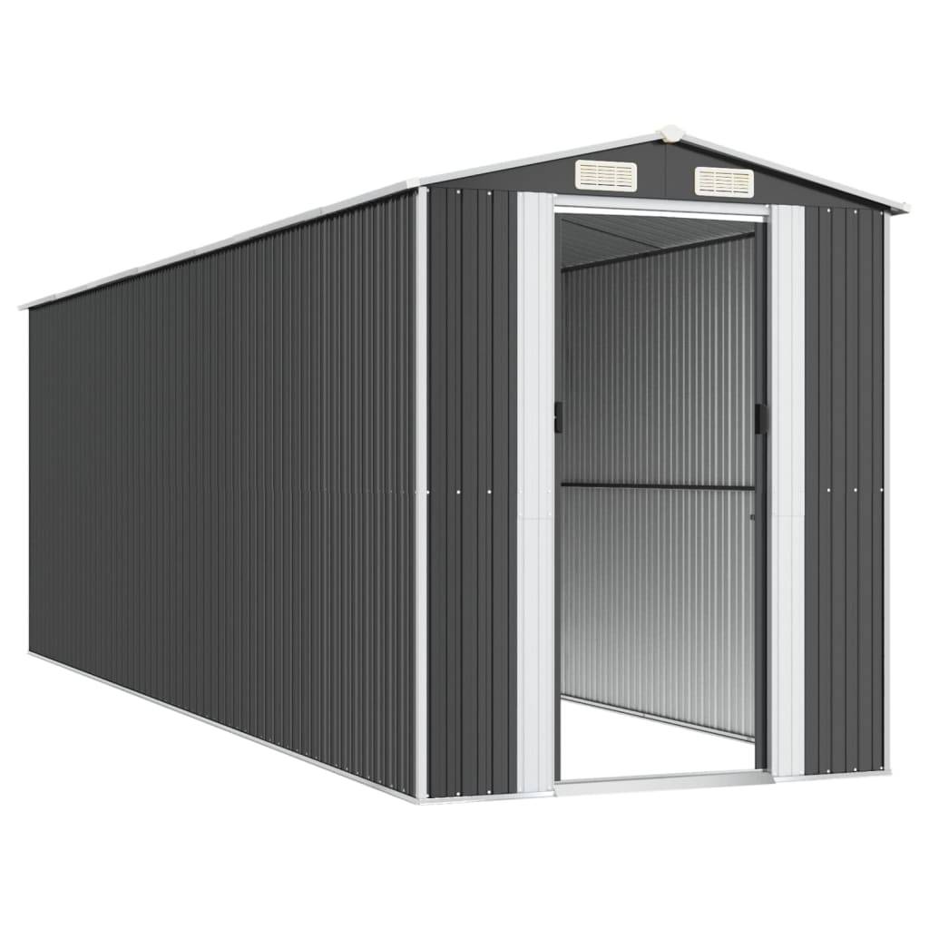 Vidaxl - Abri de jardin Anthracite 192x606x223 cm Métal galvanisé vidaXL 3147454 - Image 5