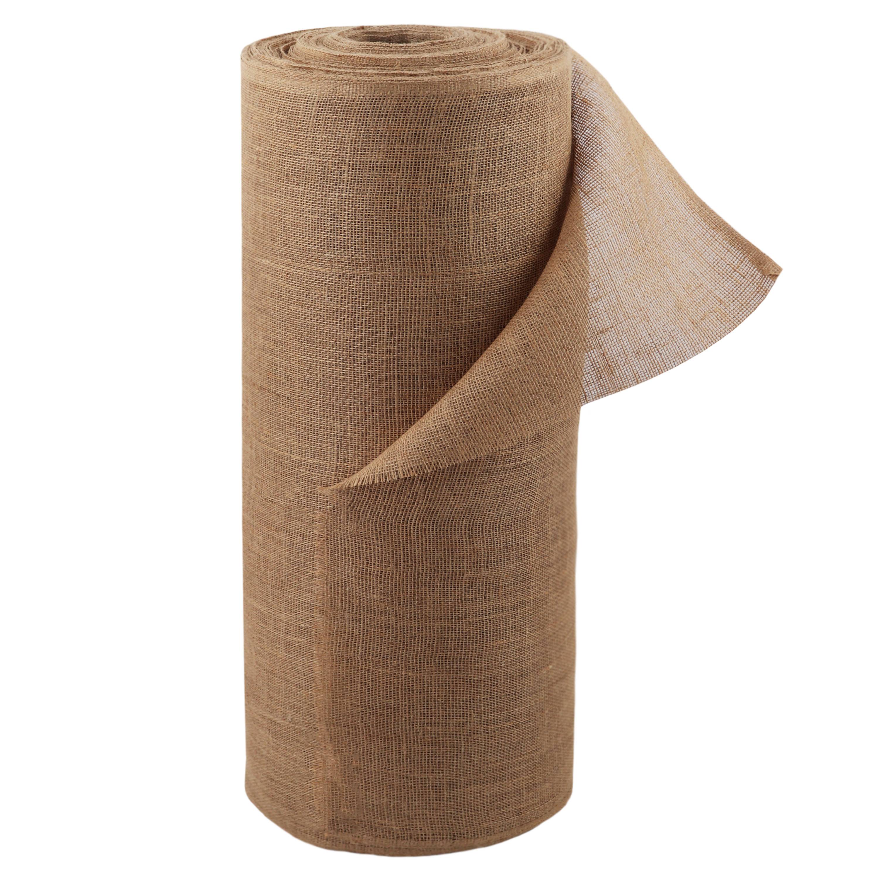 95m x 1m tissu de jute 215g/m² tapis de jute jute de jardin tissu de jute toile de jute ruban de jute - Image 3