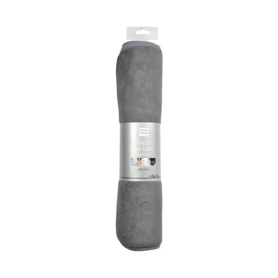 Tapis de Bain Microfibre "Vitamine II" 45x75cm Anthracite - Image 3