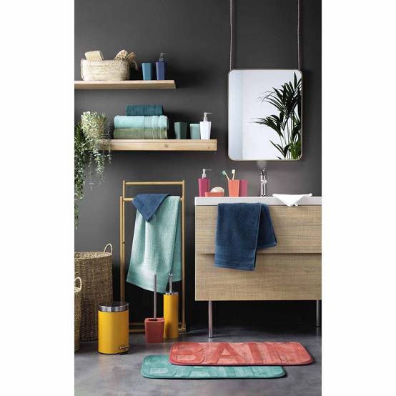 Tapis de Bain Microfibre "Vitamine II" 45x75cm Anthracite - Image 4