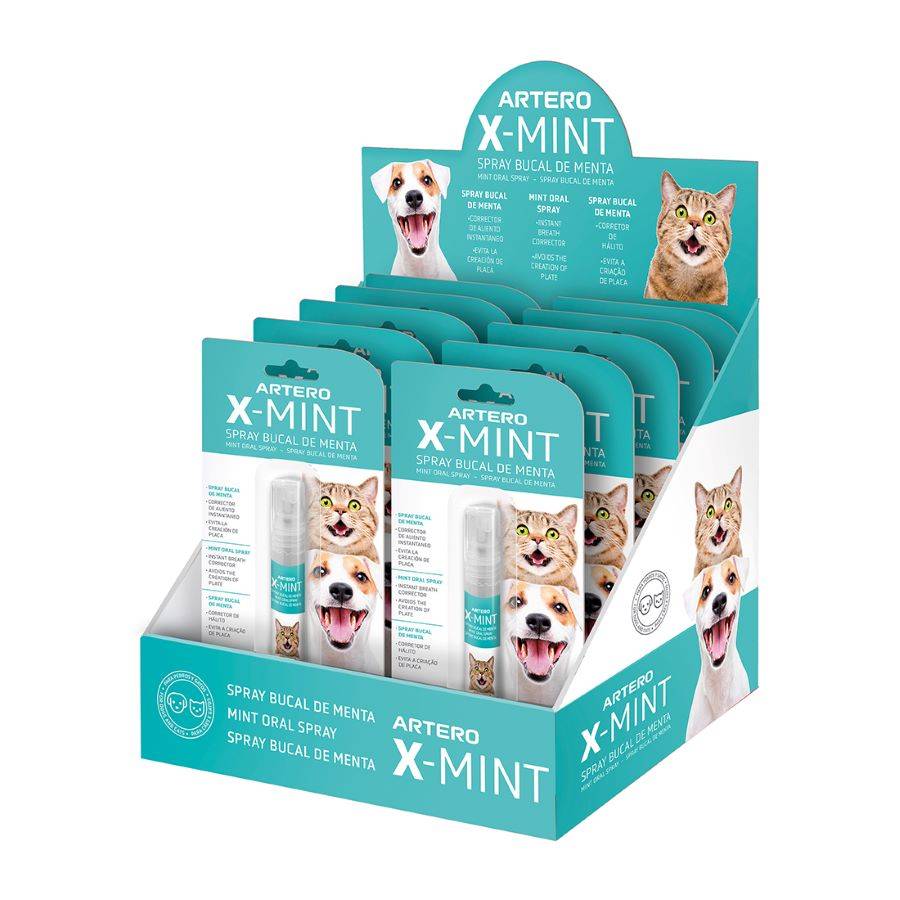 Artero X-Mint. Élimine instantanément la Mauvaise haleine de Votre Chien ou Chat. Maintient l'hygiène bucco-Dentaire. - Image 2