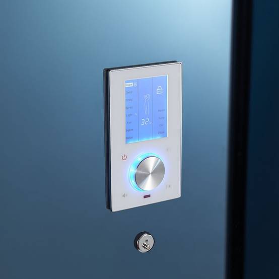 Cabine douche hammam XDUAL 160 BLUE Archipel® - 160x90 cm - Image 8