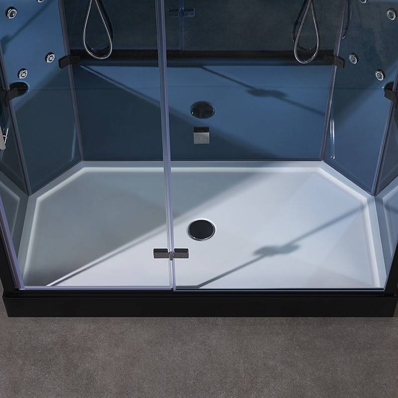Cabine douche hammam XDUAL 160 BLUE Archipel® - 160x90 cm - Image 6