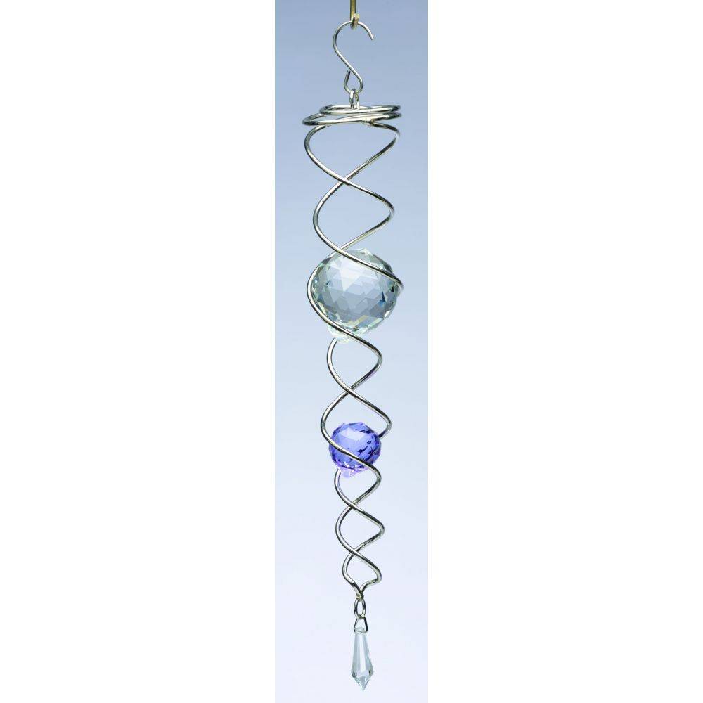 Mobile à vent design Crystal Tail Spin-Art Spinners - Image 2