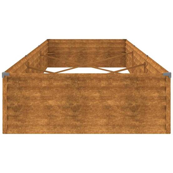 Vidaxl - Lit surélevé de jardin 291x100x36 cm acier corten vidaXL 151995 - Image 6