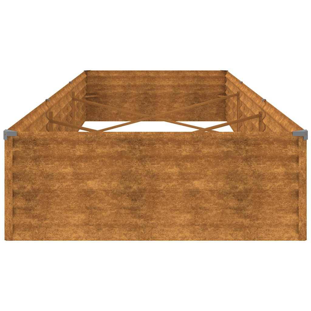 Vidaxl - Lit surélevé de jardin 291x100x36 cm acier corten vidaXL 151995 - Image 6