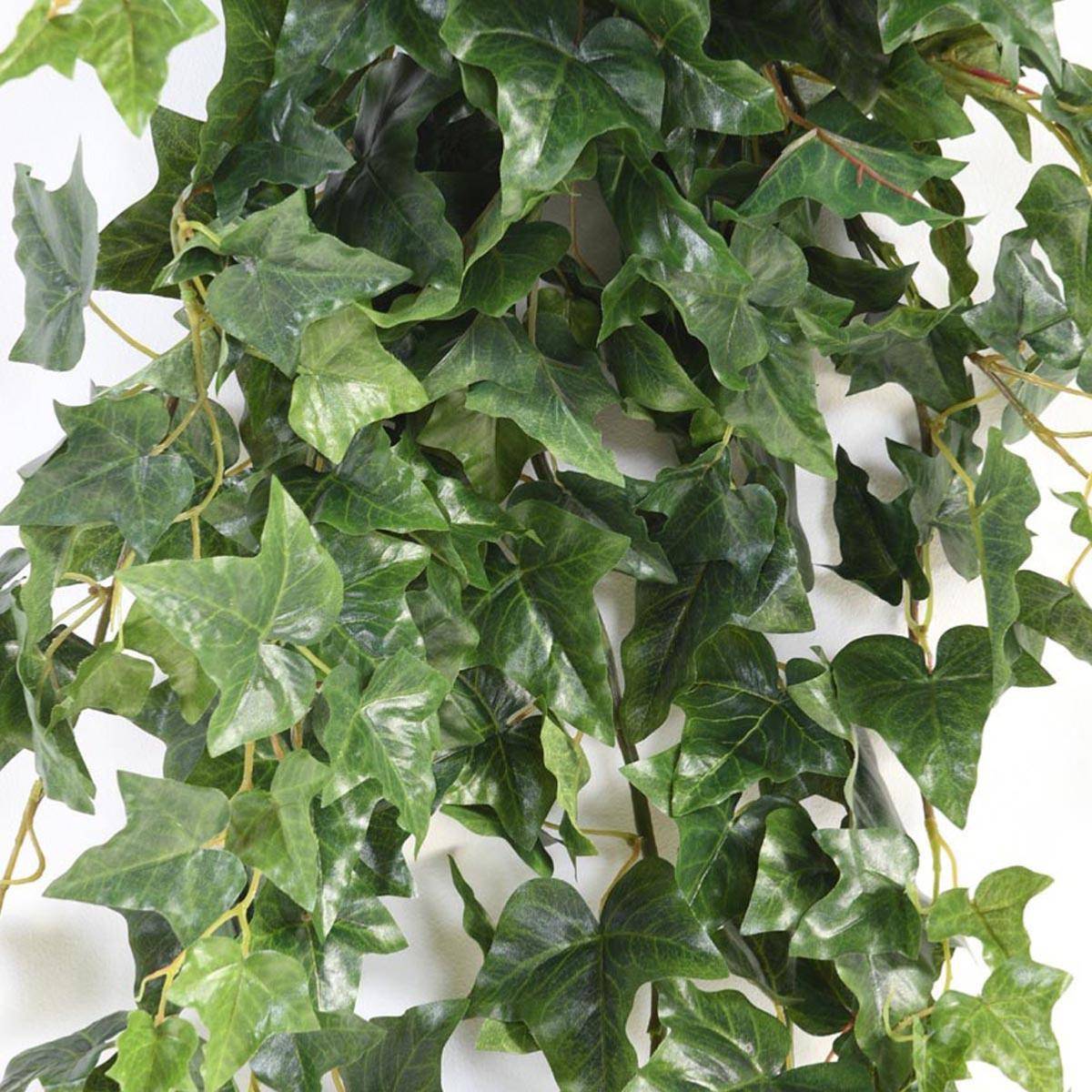 Lierre Anglais Artificiel chute en piquet H 120 cm Vert - dimhaut: H 120 cm - couleur: Vert - Image 2