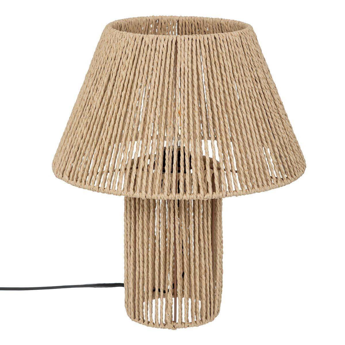 Lampe à Poser Corde "Adria" 38cm Beige - Image 1