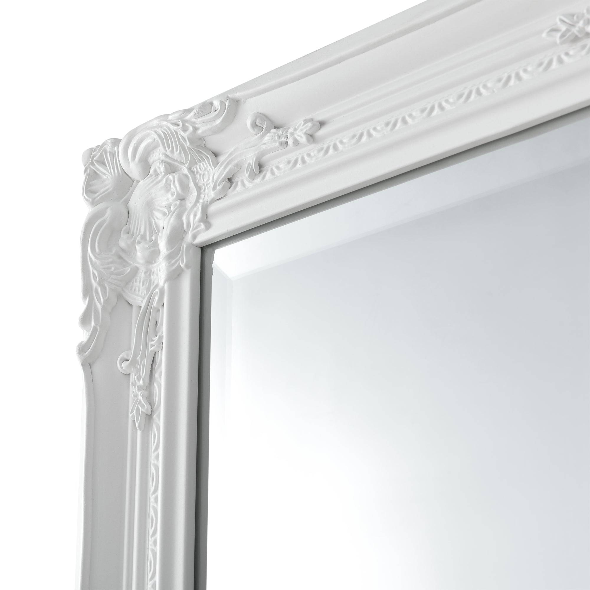 Helloshop26 - Miroir mural 132 x 42 x 3,5 cm blanc - Image 4