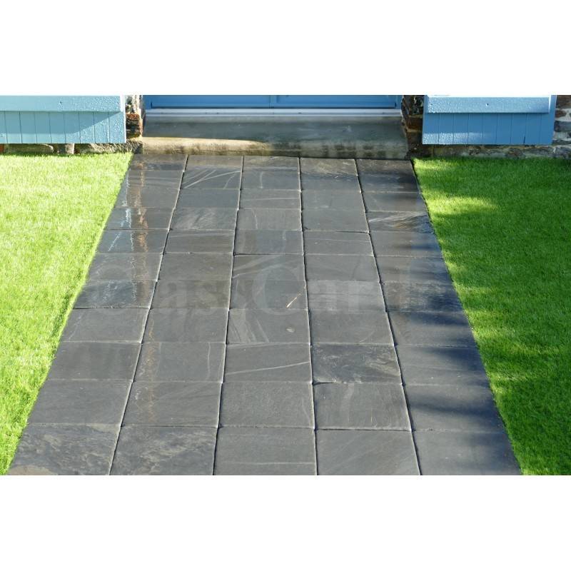 Pavé  Ardoise Patiné 25 cm - Pack 40 pièces - 2,50 m² - Image 1