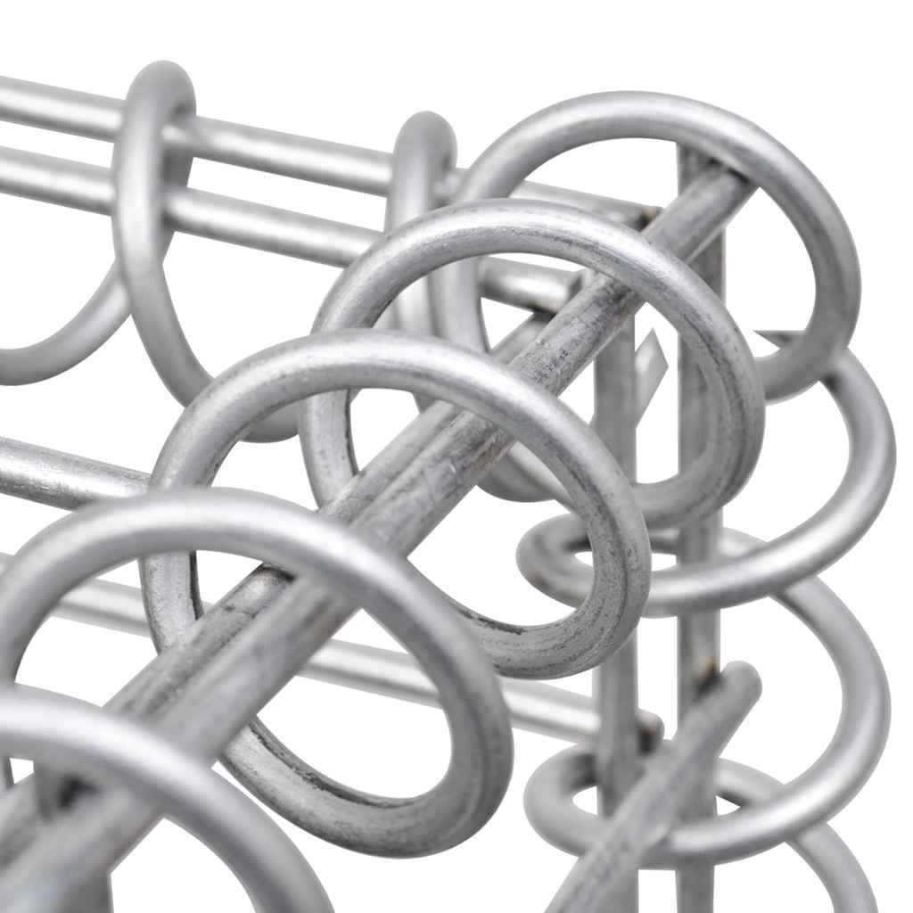 Mur en gabion | Panier de gabion avec couvercles Acier galvanisé 300x30x200 cm - Image 6