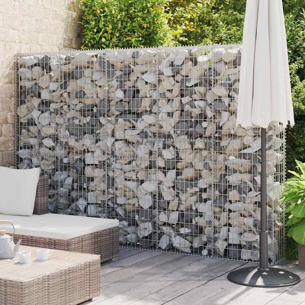 Mur en gabion | Panier de gabion avec couvercles Acier galvanisé 300x30x200 cm - Image 2