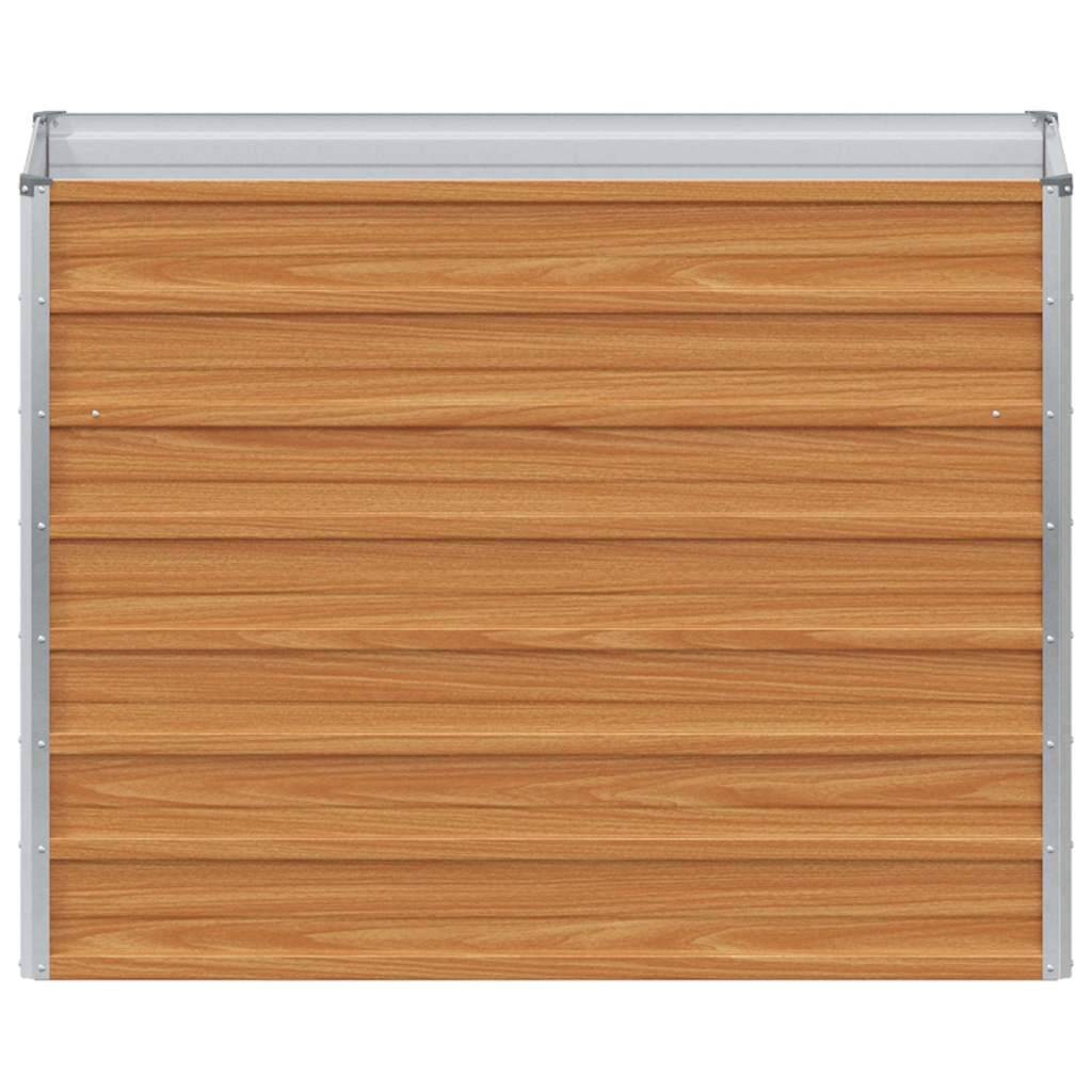 Prolenta Premium - Jardinière acier marron 100 x 40 x 77 cm - Prolenta premium p324.9 - Image 5
