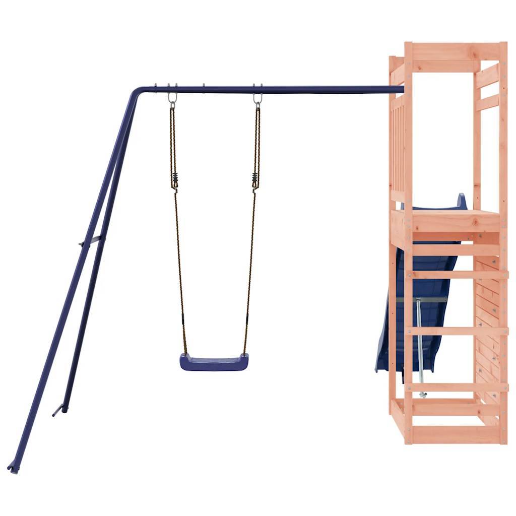 Aire de jeux d'extérieur - Jeu Plein air enfant bois massif de douglas-JU1591 - Image 7